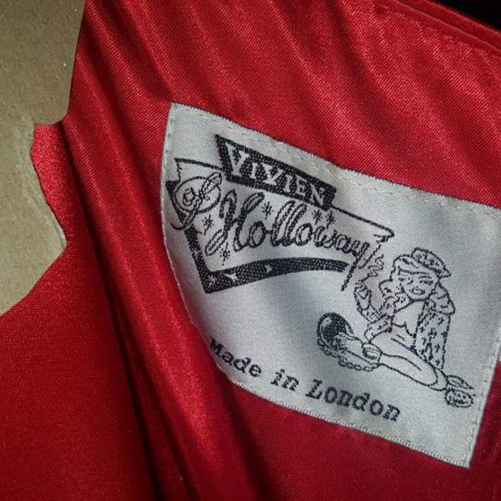 Red Pinup Swing Dress - Picture 2 of 3